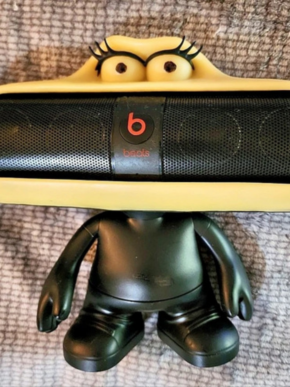 Beats Black Portable Pill in RARE Black & Yellow DUDE